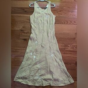 Pomodoro vintage embroidered and beaded dress